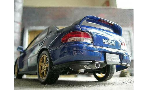 Subaru Impreza STI 1/18 Autoart GT Turbo wrx bleue miniature