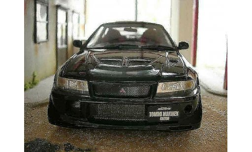 Mitsubishi Lancer Evolution VI 1/18 Autoart tommi makinen edition noire miniature