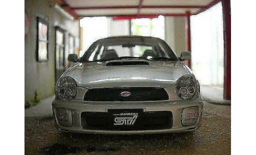 Subaru Impreza WRX 1/18 Autoart STI grise miniature