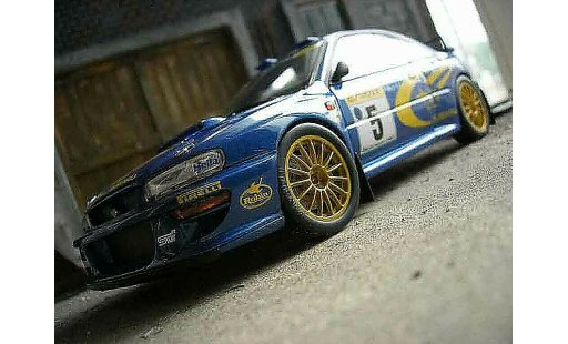 Subaru Impreza WRC 1/18 Autoart r.burns 1999 miniature