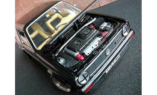 Volkswagen Golf GTI 1/18 Solido 1 swap moteur audi tt noire miniature