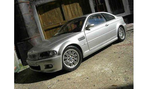 Bmw M3 coupe 1/18 Kyosho E46 grise miniature