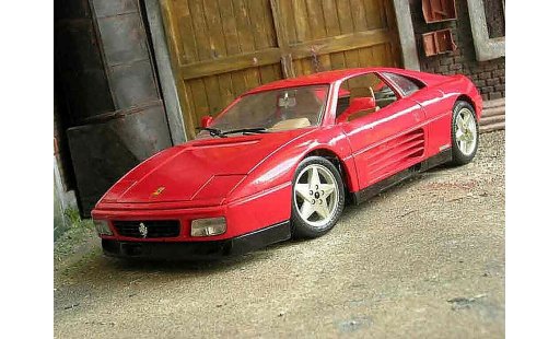 Ferrari 348 TB 1/18 Burago rouge miniature