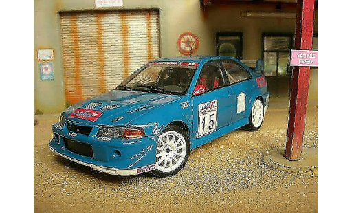 Mitsubishi Lancer Evolution VI 1/18 Autoart rallye miniature