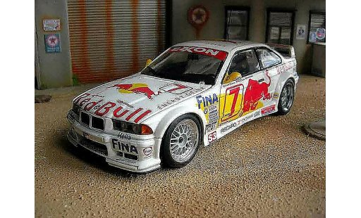Bmw M3 coupe 1/18 Ut Models GTR E36 red bull 1997 miniature