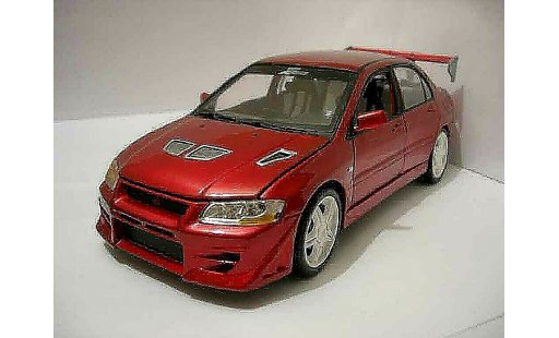 Mitsubishi Lancer Evolution VII 1/18 Ertl fast and furious rouge miniature