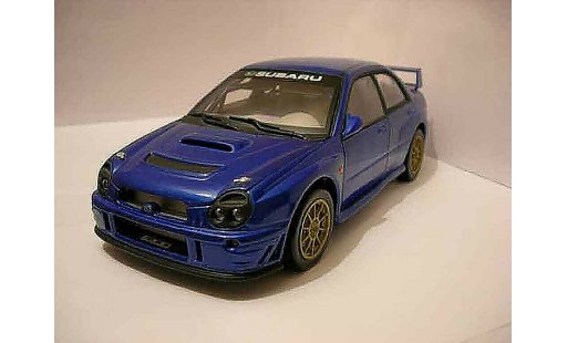 Subaru Impreza WRX 1/18 Solido STI bleue miniature