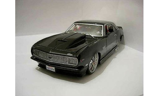 Chevrolet Camaro Z28 1/18 Jada Toys noire 1968 miniature