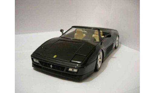Ferrari 348 Spider 1/18 Mira noir jantes modena miniature