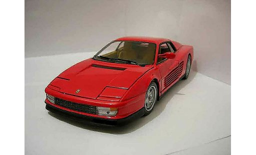 Ferrari Testarossa Coupe 1/18 Hot Wheels Elite rouge miniature