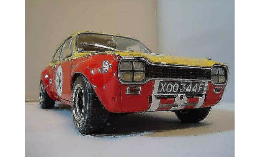 Ford RS 1600 Rally 1/18 Minichamps twincam competition #36 miniature