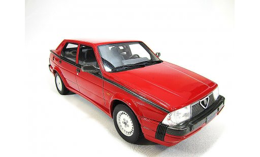Alfa Romeo 75 3.0 v6 1/18 Laudoracing Models LM087 rouge miniature