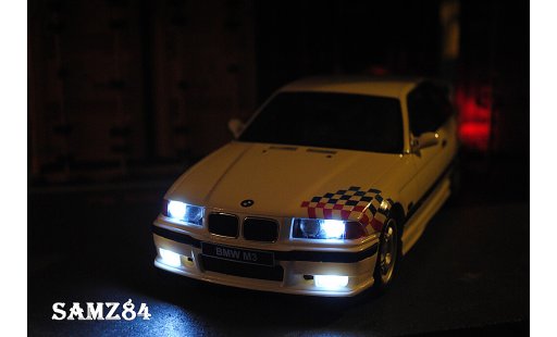 Bmw M3 ltw 1/18 Ottomobile E36 Light Weight LED miniature