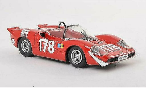 Abarth 2000 S 1/43 Best No.178 Bitter/Kelleners Targa Florio 1969 miniature