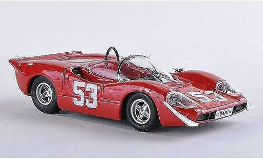 Abarth 2000 S 1/43 Best Nr.53 Imola 1969 /Van miniature