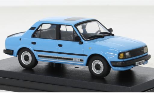 Miniature Skoda 120 1/43 Abrex L bleu clair 1984 Skoda 120 1/43 Abrex L bleu clair 1984 miniature
