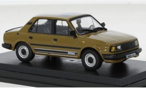 Miniature Skoda 120 1/43 Abrex L marron 1984 Skoda 120 1/43 Abrex L marron 1984 miniature
