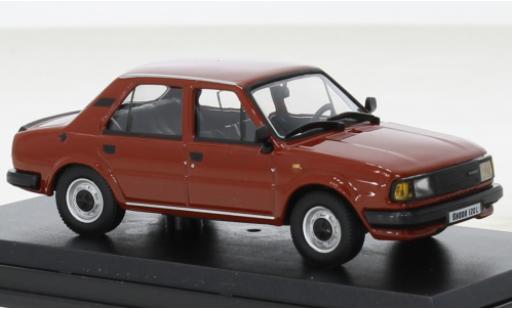 Miniature Skoda 120 1/43 Abrex L orange 1984 Skoda 120 1/43 Abrex L orange 1984 miniature