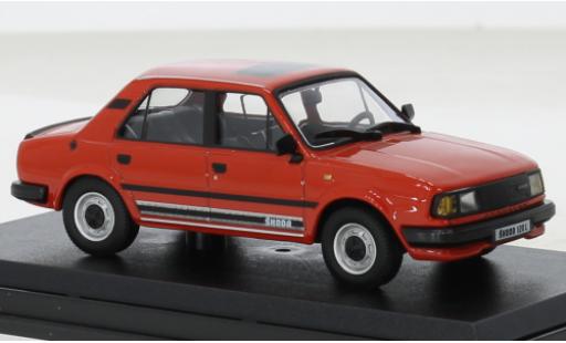 Miniature Skoda 120 1/43 Abrex L rouge 1984 Skoda 120 1/43 Abrex L rouge 1984 miniature