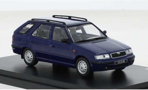 Miniature Skoda Felicia 1/43 Abrex FL Combi bleue 1998 Skoda Felicia 1/43 Abrex FL Combi bleue 1998 miniature