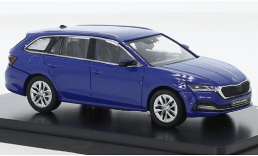Miniature Skoda Octavia 1/43 Abrex IV Combi bleue 2020 Skoda Octavia 1/43 Abrex IV Combi bleue 2020 miniature