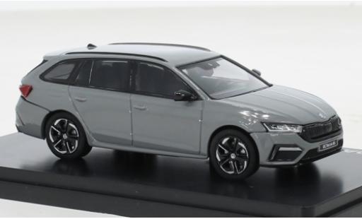 Skoda Octavia 1/43 Abrex IV Combi RS grise 2020 miniature