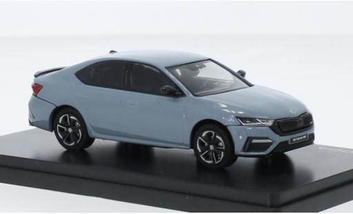 Miniature Skoda Octavia 1/43 Abrex IV RS gris clair 2020 Skoda Octavia 1/43 Abrex IV RS gris clair 2020 miniature