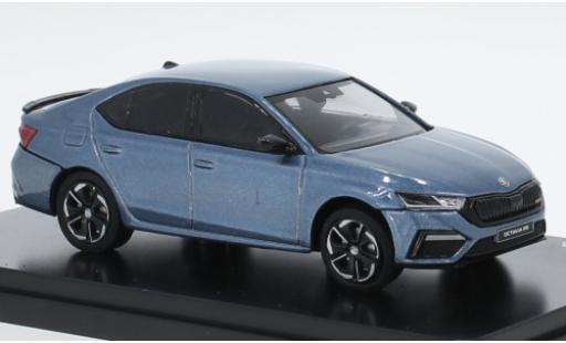 Miniature Skoda Octavia 1/43 Abrex IV RS mattbleue 2020 Skoda Octavia 1/43 Abrex IV RS mattbleue 2020 miniature