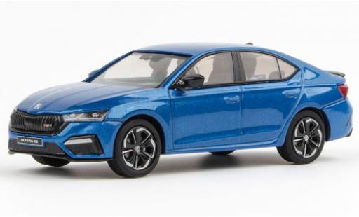Miniature Skoda Octavia 1/43 Abrex IV RS metallise bleue 2020 Skoda Octavia 1/43 Abrex IV RS metallise bleue 2020 miniature