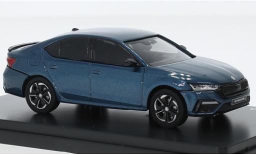 Miniature Skoda Octavia 1/43 Abrex IV RS metallise bleu 2020 Skoda Octavia 1/43 Abrex IV RS metallise bleu 2020 miniature