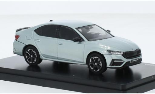 Miniature Skoda Octavia 1/43 Abrex IV RS metallise bleu clair 2020 Skoda Octavia 1/43 Abrex IV RS metallise bleu clair 2020 miniature
