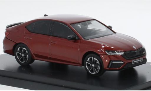 Miniature Skoda Octavia 1/43 Abrex IV RS metallise orange 2020 Skoda Octavia 1/43 Abrex IV RS metallise orange 2020 miniature