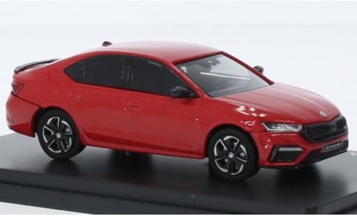 Miniature Skoda Octavia 1/43 Abrex IV RS rouge 2020 Skoda Octavia 1/43 Abrex IV RS rouge 2020 miniature