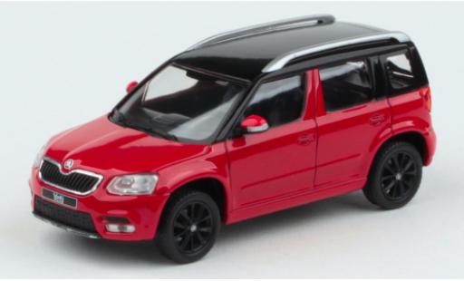 Miniature Skoda Yeti 1/43 Abrex FL rouge/noire 2013 Skoda Yeti 1/43 Abrex FL rouge/noire 2013 miniature