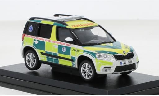 Skoda Yeti 1/43 Abrex FL ZZS Karlovarskeho Kraje 200 2013 miniature