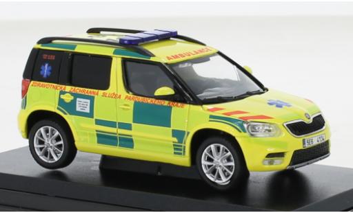 Miniature Skoda Yeti 1/43 Abrex FL ZZS Pardubickeho Kraje 161 2013 Skoda Yeti 1/43 Abrex FL ZZS Pardubickeho Kraje 161 2013 miniature