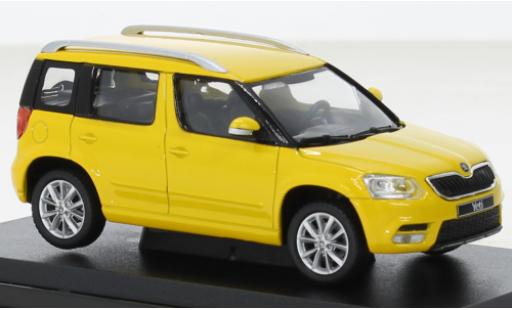 Miniature Skoda Yeti 1/43 Abrex jaune 2013 Skoda Yeti 1/43 Abrex jaune 2013 miniature