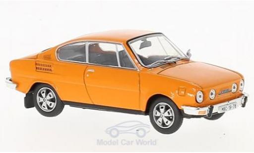Miniature Skoda 110 1/43 Abrex R orange Skoda 110 1/43 Abrex R orange miniature