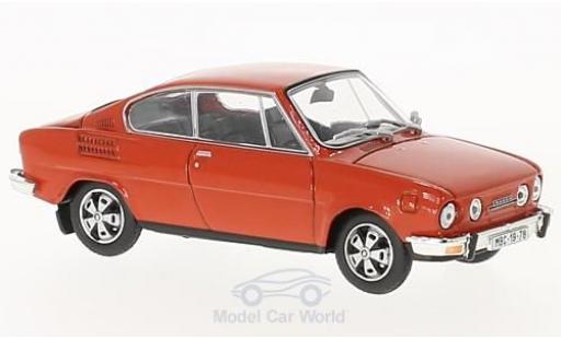 Miniature Skoda 110 1/43 Abrex R rouge 1980 Skoda 110 1/43 Abrex R rouge 1980 miniature