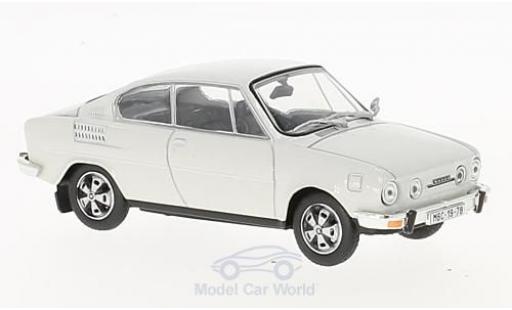Miniature Skoda 110 1/43 Abrex R blanche Skoda 110 1/43 Abrex R blanche miniature