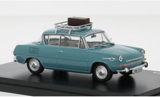 Miniature Skoda 110 1/43 Abrex 0MBX bleue 1969 1:43 Skoda 110 1/43 Abrex 0MBX bleue 1969 1:43 miniature