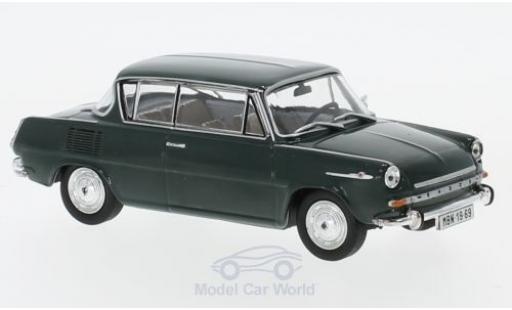 Miniature Skoda 110 1/43 Abrex 0MBX verte 1969 Skoda 110 1/43 Abrex 0MBX verte 1969 miniature