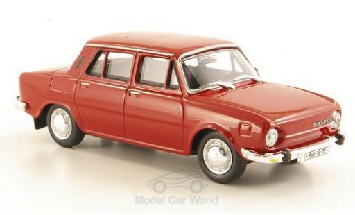 Miniature Skoda 110 1/43 Abrex L rouge 1973 ohne Vitrine Skoda 110 1/43 Abrex L rouge 1973 ohne Vitrine miniature