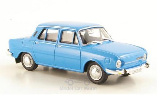 Miniature Skoda 110 1/43 Abrex L bleue 1973 Skoda 110 1/43 Abrex L bleue 1973 miniature