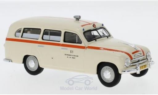 Miniature Skoda 120 1/43 Abrex 1 1956 Rettungswagen Skoda 120 1/43 Abrex 1 1956 Rettungswagen miniature