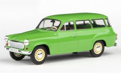 Skoda 120 1/43 Abrex 2 verte 1964 miniature