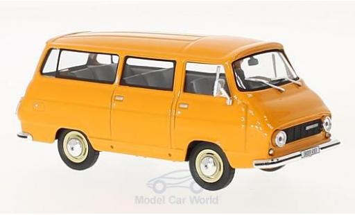 Skoda 1203 1/43 Abrex Mikrobus orange 1974 miniature