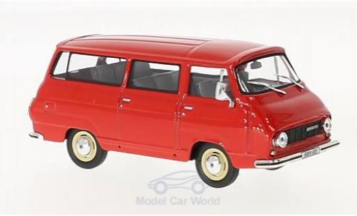 Skoda 1203 1/43 Abrex Mikrobus rouge 1974 miniature