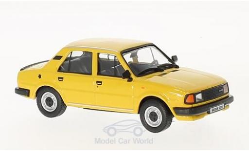 Miniature Skoda 120 1/43 Abrex L jaune 1984 Skoda 120 1/43 Abrex L jaune 1984 miniature