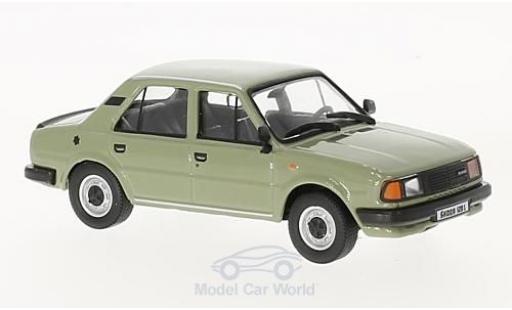 Skoda 120 1/43 Abrex L grise 1986 miniature